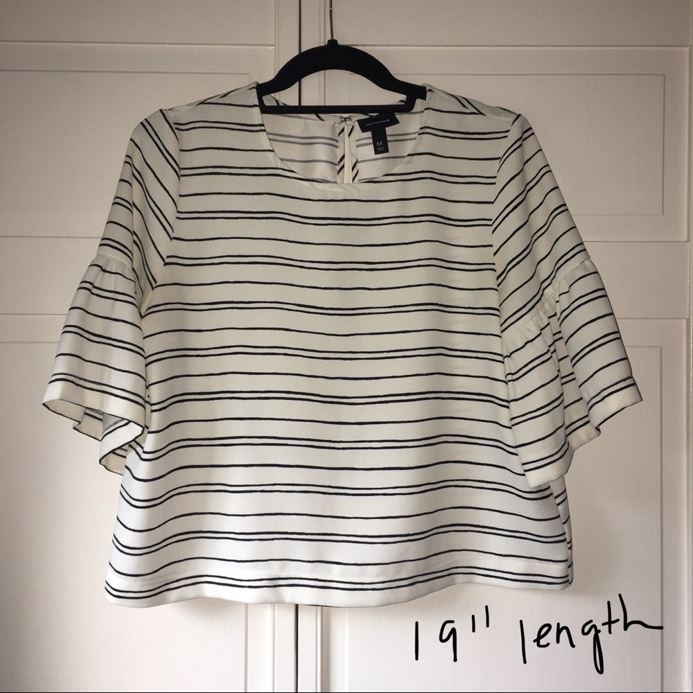 WhoWhatWear Crop Blouse